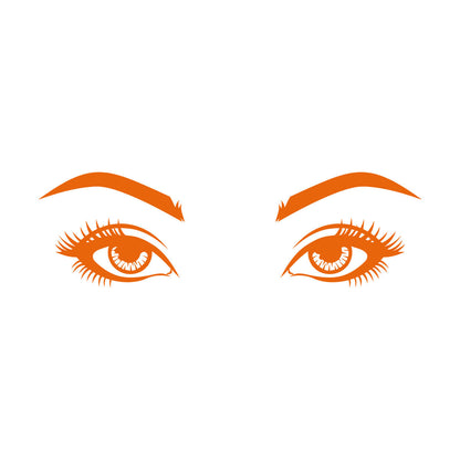 Vinyl Wall Stickers Woman Eyes Lashes Beauty Face Do Not Damage The Wall Surface