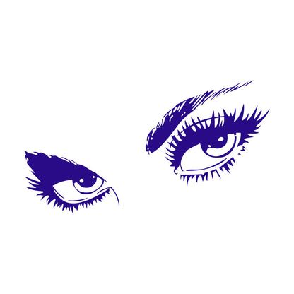 Wall Decals Appeal Hot Eyes Girl Teen Woman Multi Color Selection