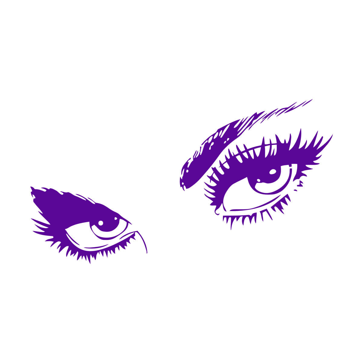 Wall Decals Appeal Hot Eyes Girl Teen Woman Multi Color Selection