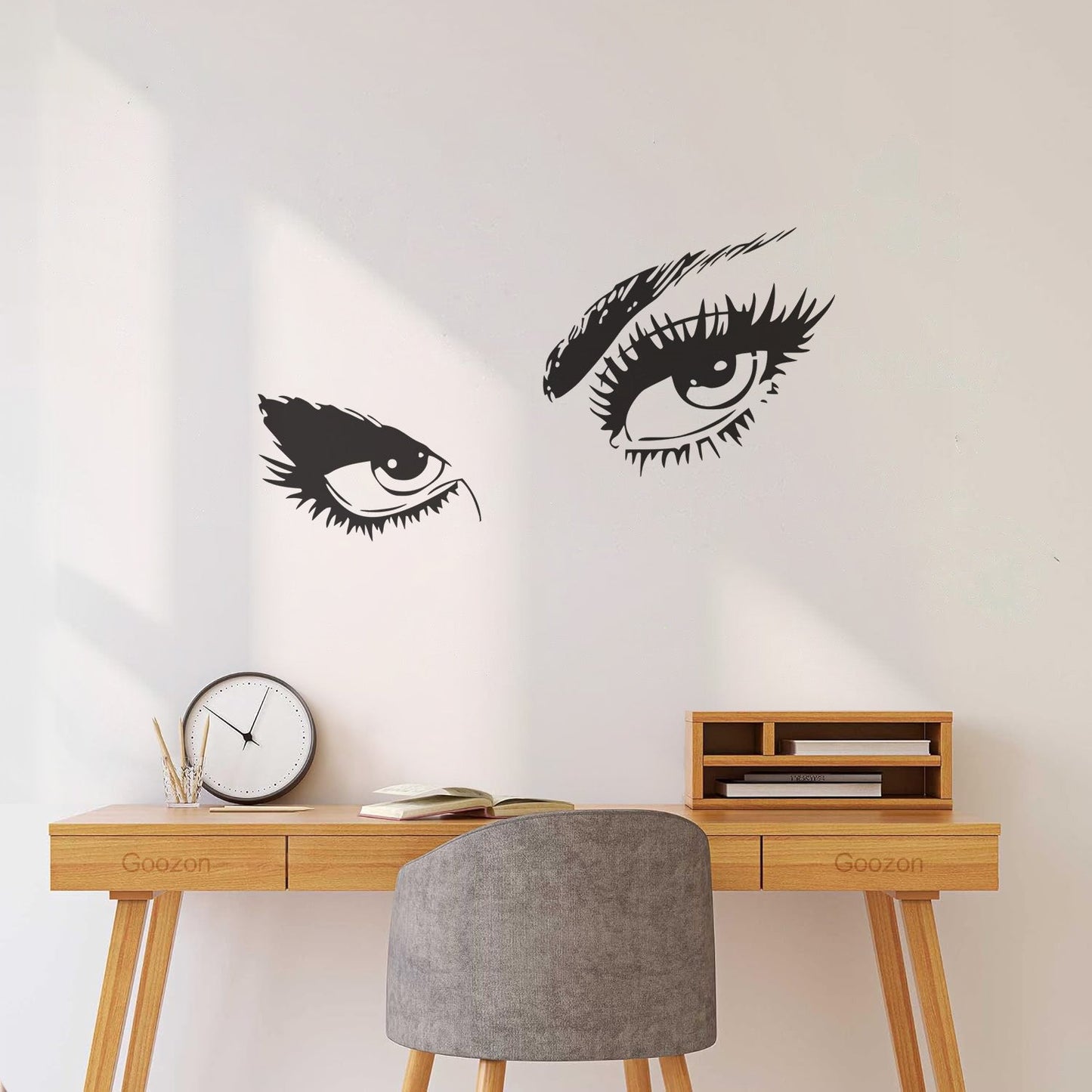 Wall Decals Appeal Hot Eyes Girl Teen Woman Multi Color Selection