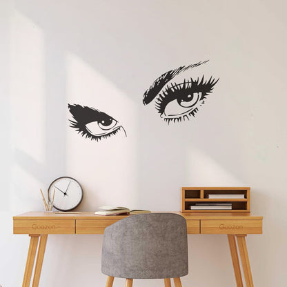 Wall Decals Appeal Hot Eyes Girl Teen Woman Multi Color Selection