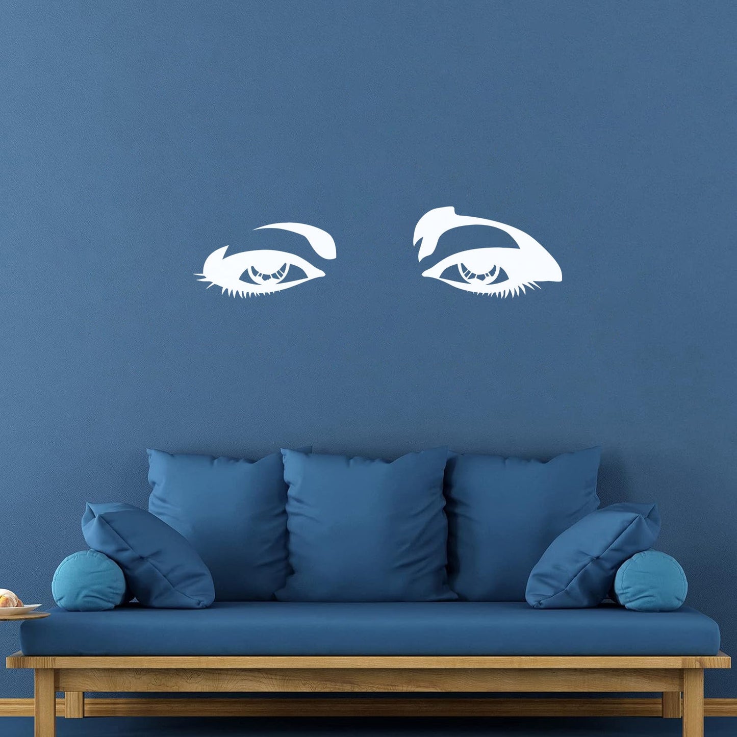 Vinyl Wall Decals Beautiful Female Woman Girl Teen Eyes Equipped With Transfer Film Kit