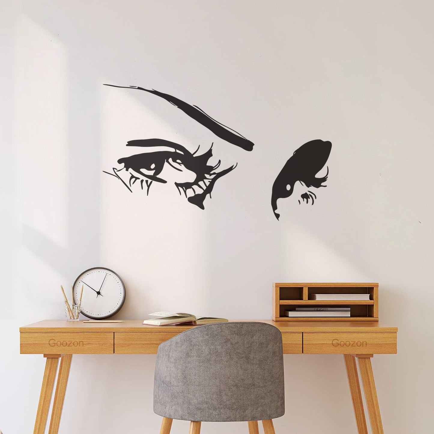 Wall Stickers Paster Paper Eyes Beautiful Beauty Salon Home Multiple Size Options