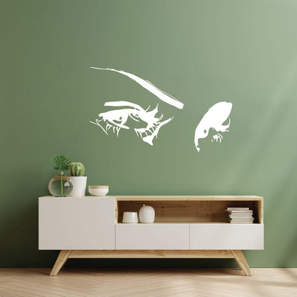 Wall Stickers Paster Paper Eyes Beautiful Beauty Salon Home Multiple Size Options