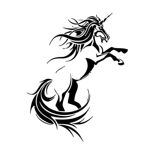 Wall Decals Paster Paper Unicorn Fantasy Myth Children'S Kids Store Decoration