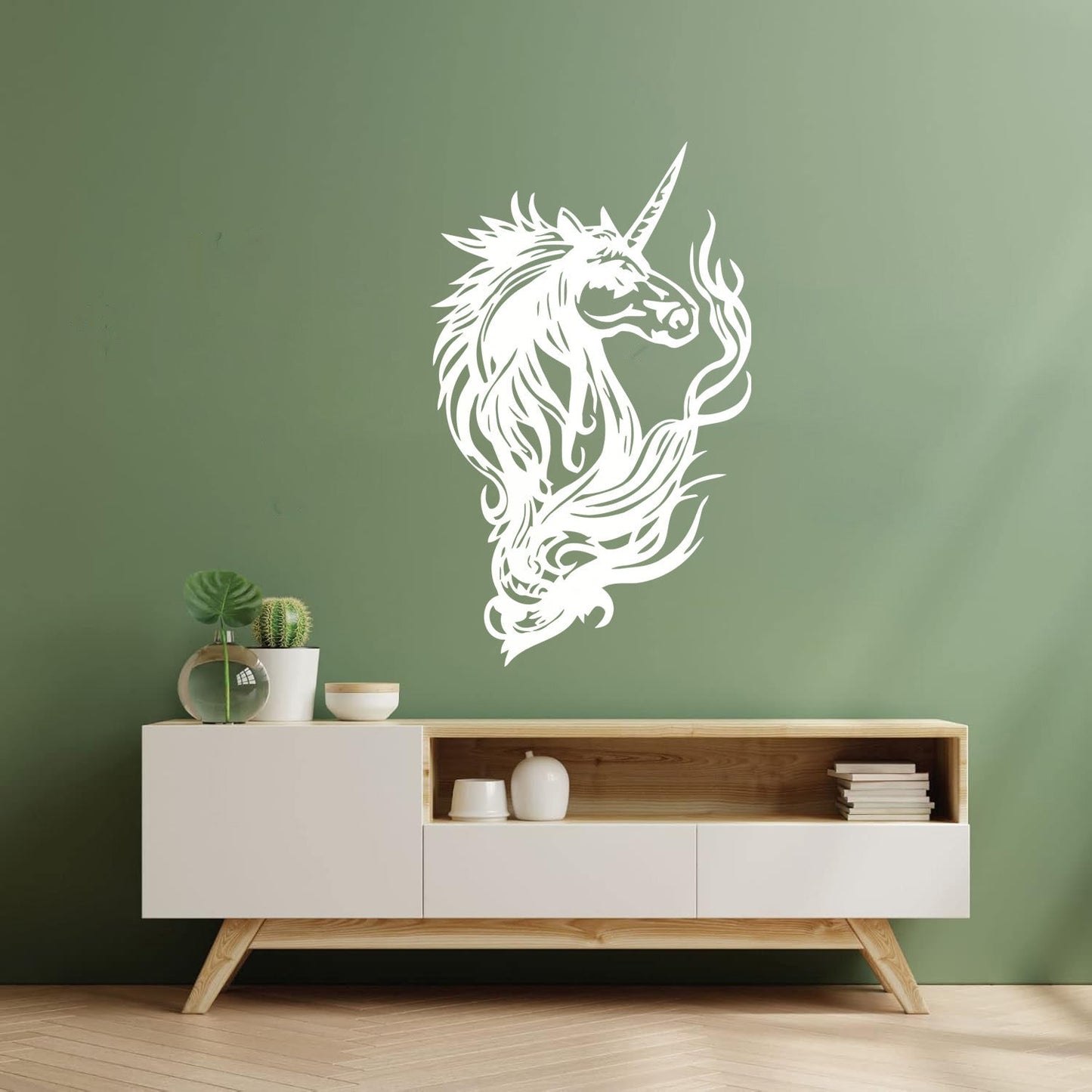 Unicorn Fantasy Myth Kids Girl Vinyl Wall Stickers Tattoo Culture