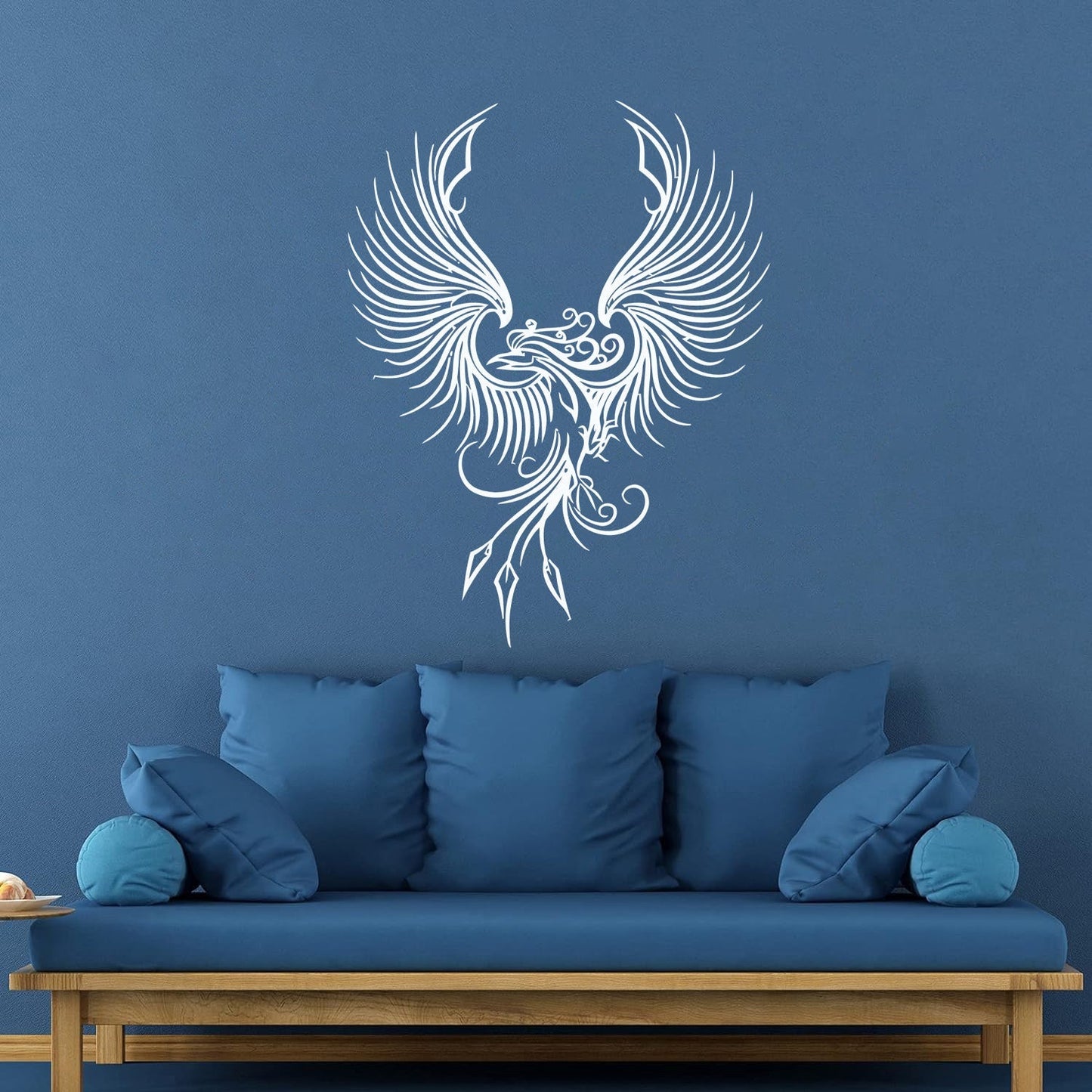 Fine Carving Decals Amazing Fantasy Bird Phoenix Symbol Of Revival Waterproof