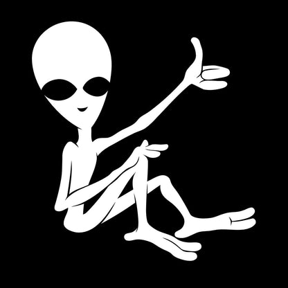 Mural And Wall Vinyl Decal Cartoon Ufo Alien Science Fiction Fantasy Removable Without Leaving Glue