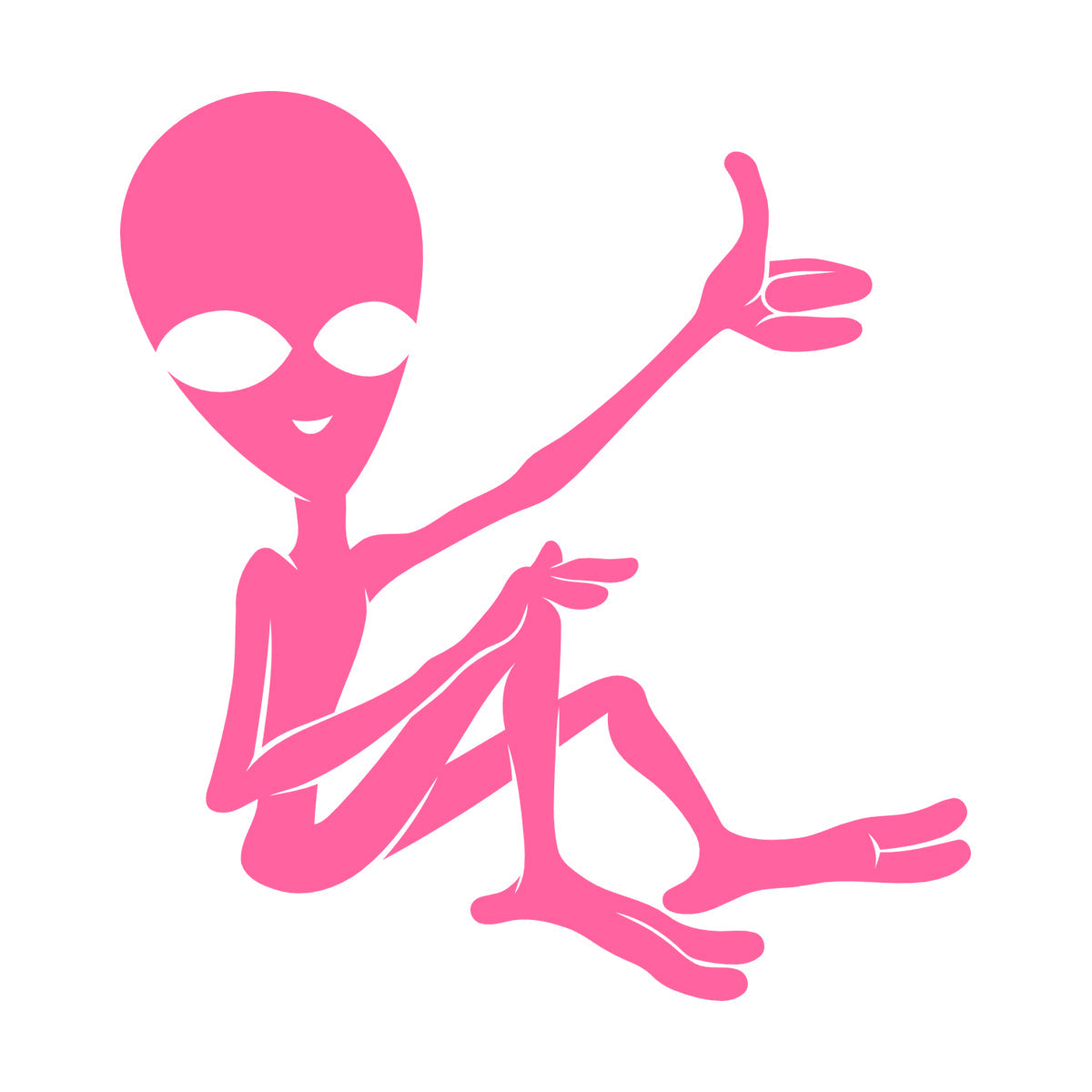 Mural And Wall Vinyl Decal Cartoon Ufo Alien Science Fiction Fantasy Removable Without Leaving Glue