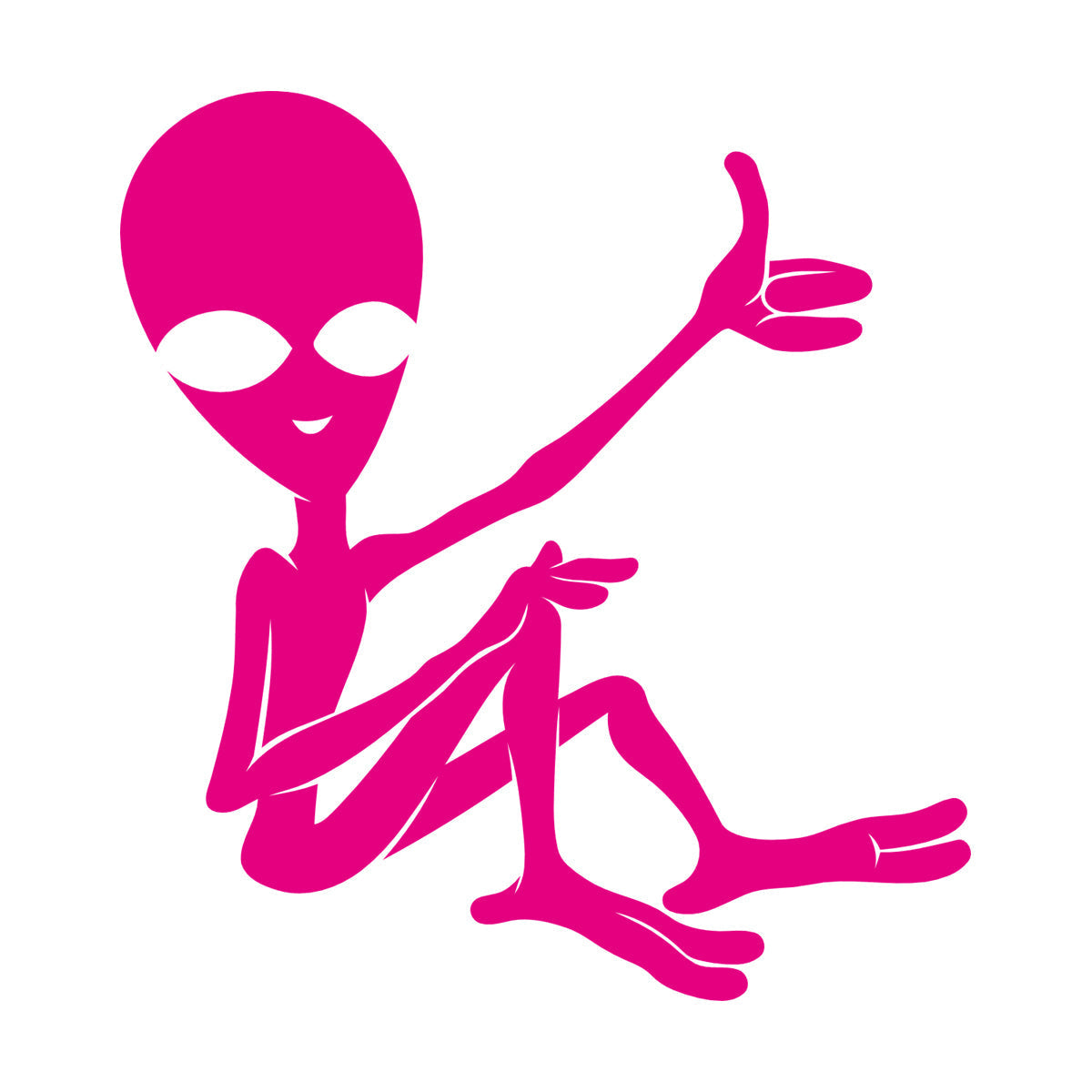 Mural And Wall Vinyl Decal Cartoon Ufo Alien Science Fiction Fantasy Removable Without Leaving Glue