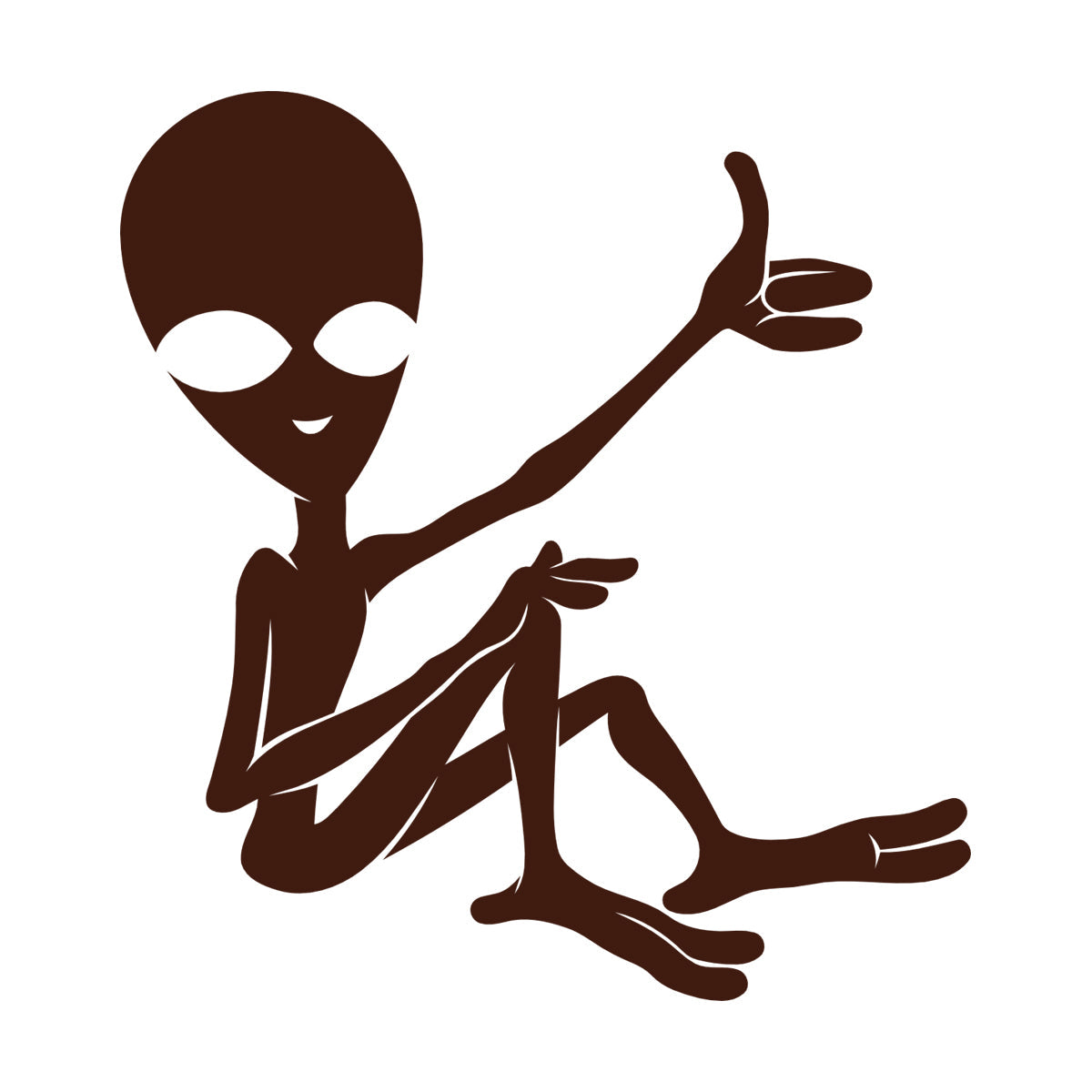 Mural And Wall Vinyl Decal Cartoon Ufo Alien Science Fiction Fantasy Removable Without Leaving Glue