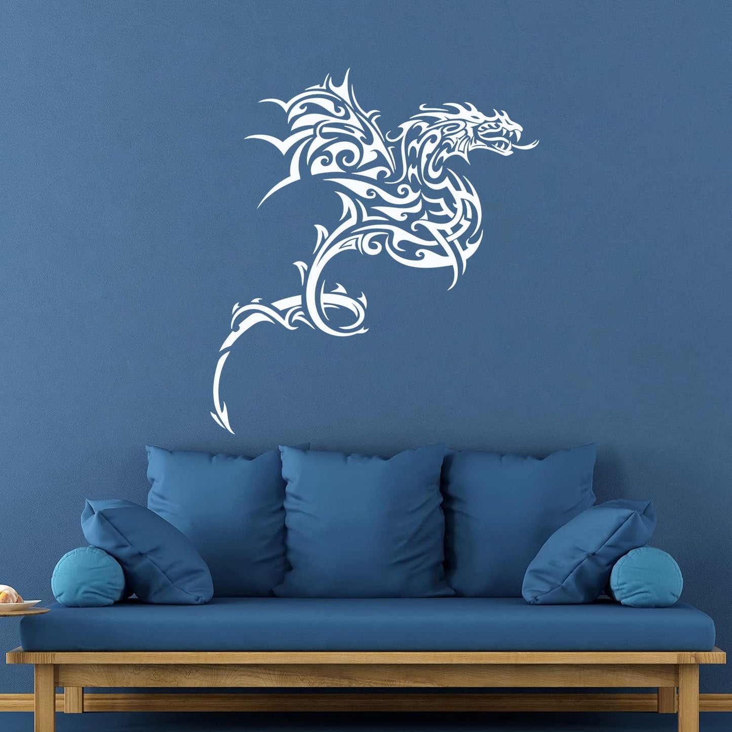Fine Carving Decals Celtic Dragon Fantasy Myth Animal Fairy Tale Easy Installation