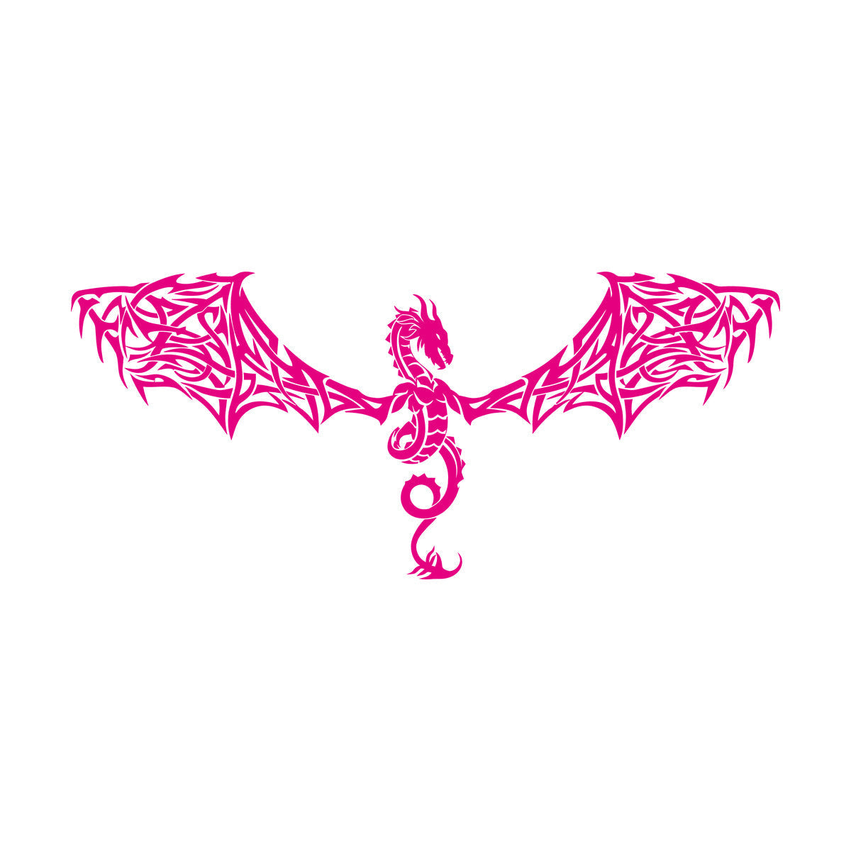 Vinyl Art Sticker Celtic Dragon Fire Fantasy Animal Myth Beast Art Mural Painting