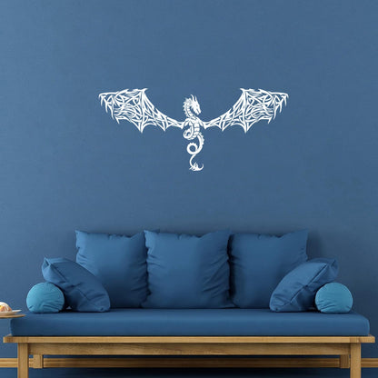 Vinyl Art Sticker Celtic Dragon Fire Fantasy Animal Myth Beast Art Mural Painting
