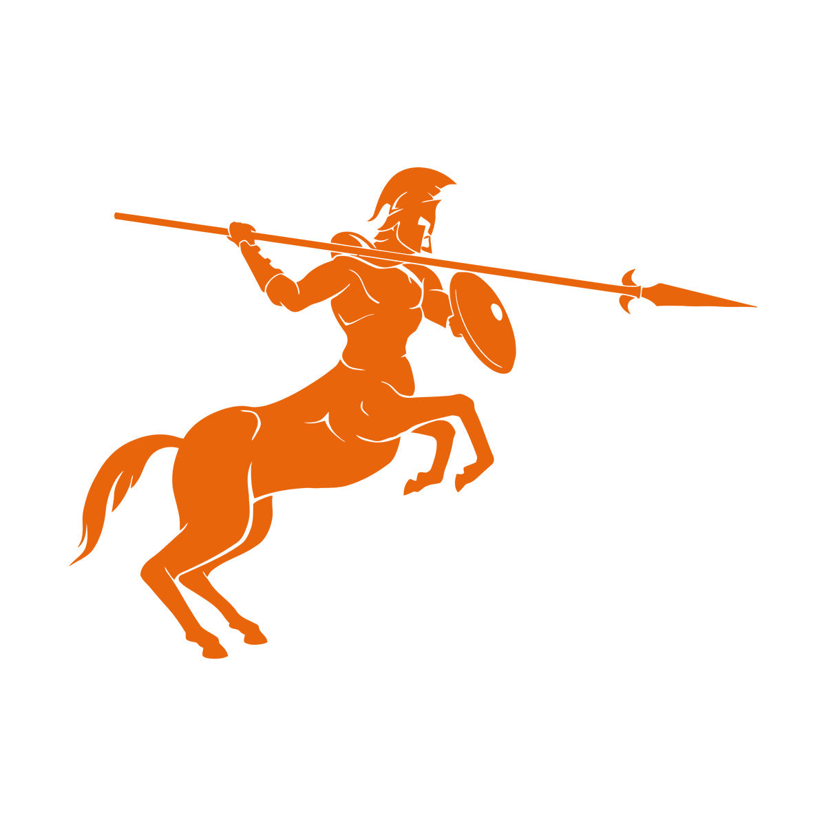 Wall Decals Paster Paper Centaur Spear Mythical Creature Fantasy Boy Room Can Modify And Add Information