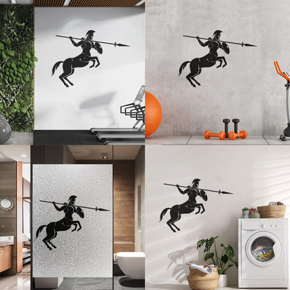 Wall Decals Paster Paper Centaur Spear Mythical Creature Fantasy Boy Room Can Modify And Add Information