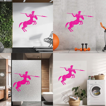 Wall Decals Paster Paper Centaur Spear Mythical Creature Fantasy Boy Room Can Modify And Add Information