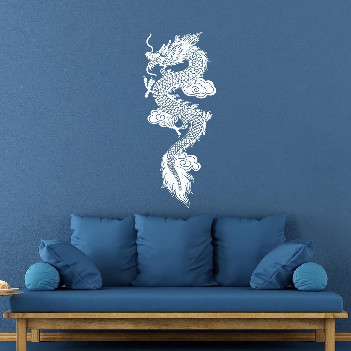 Engraving Stickers Chinese Flying Dragon Fantasy Asian Style Equipped With Transfer Film Kit