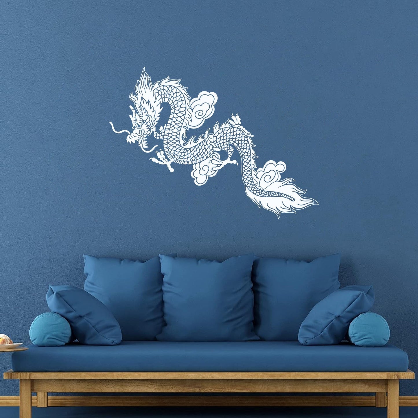 Lettering Decals Sale Chinese Flying Dragon Fantasy Asian Style Easy Installation