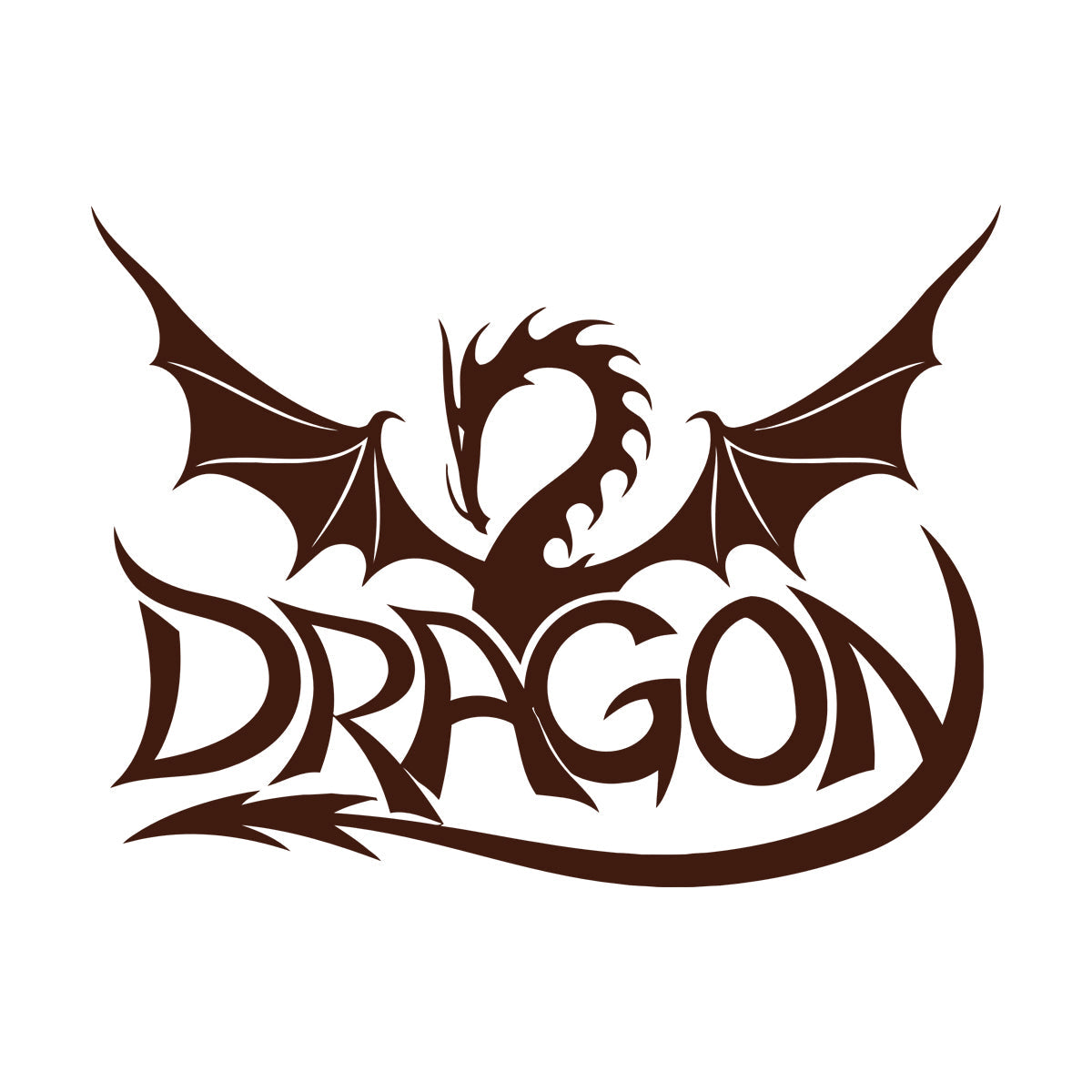 Vinyl Wall Decals Dragon Children'S Myth Fantasy Kids Can Modify And Add Information