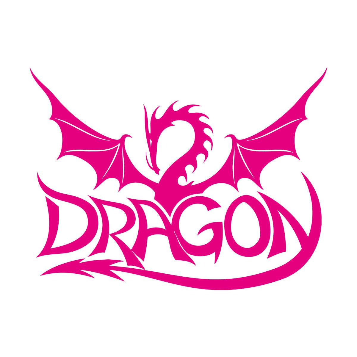 Vinyl Wall Decals Dragon Children'S Myth Fantasy Kids Can Modify And Add Information