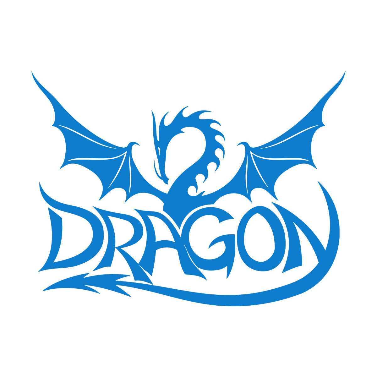 Vinyl Wall Decals Dragon Children'S Myth Fantasy Kids Can Modify And Add Information