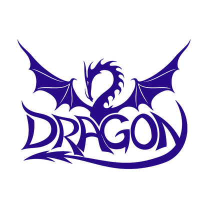 Vinyl Wall Decals Dragon Children'S Myth Fantasy Kids Can Modify And Add Information