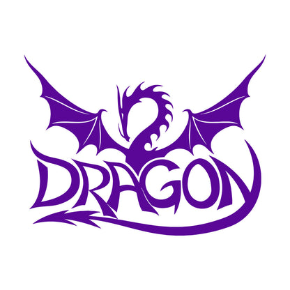 Vinyl Wall Decals Dragon Children'S Myth Fantasy Kids Can Modify And Add Information