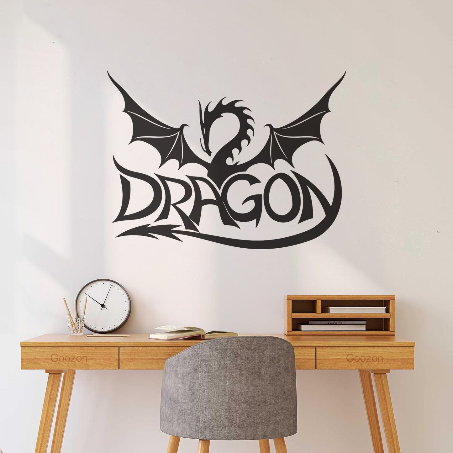 Vinyl Wall Decals Dragon Children'S Myth Fantasy Kids Can Modify And Add Information