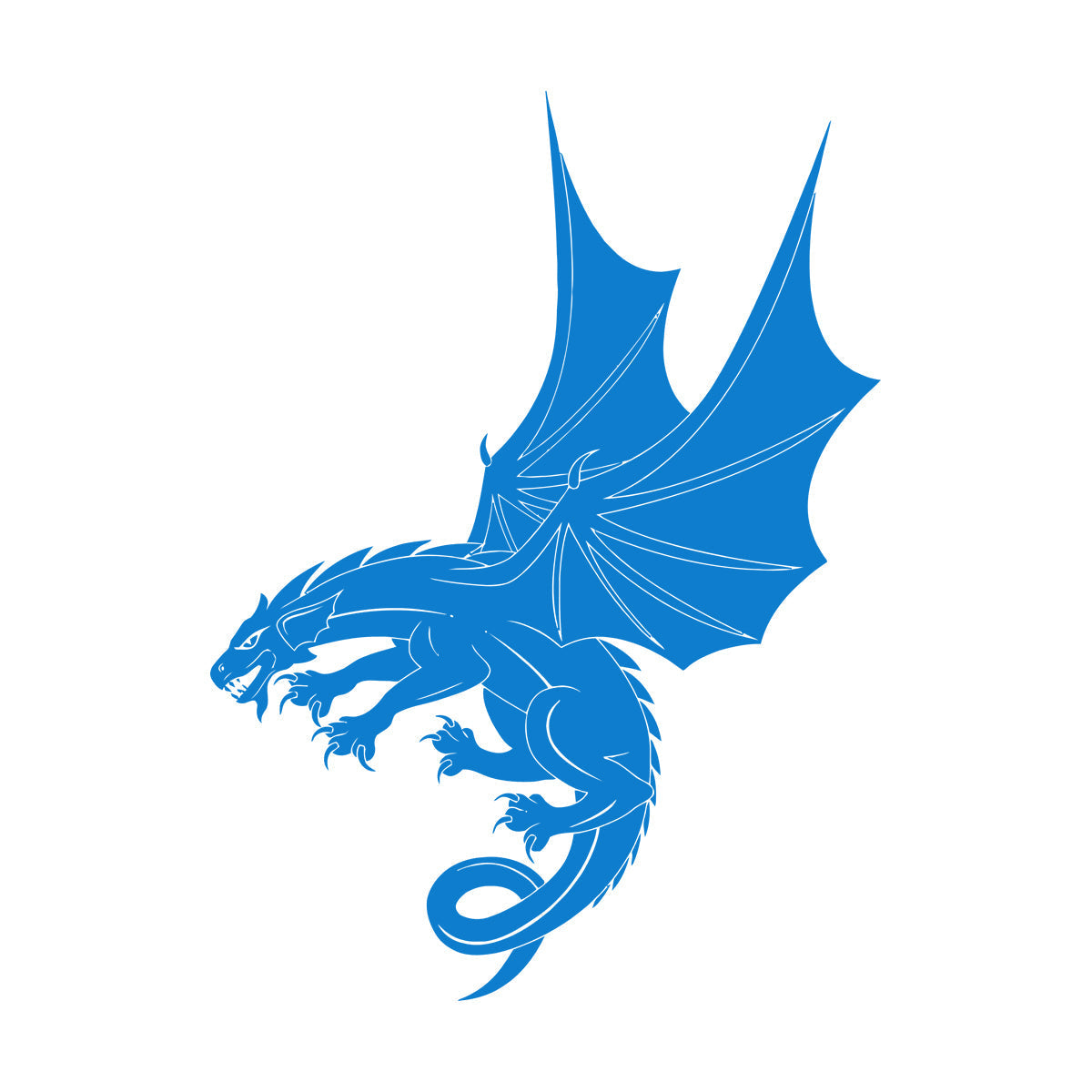 Mural And Wall Vinyl Decal Dragon Fantasy Child Ation Idea Wall Beautification