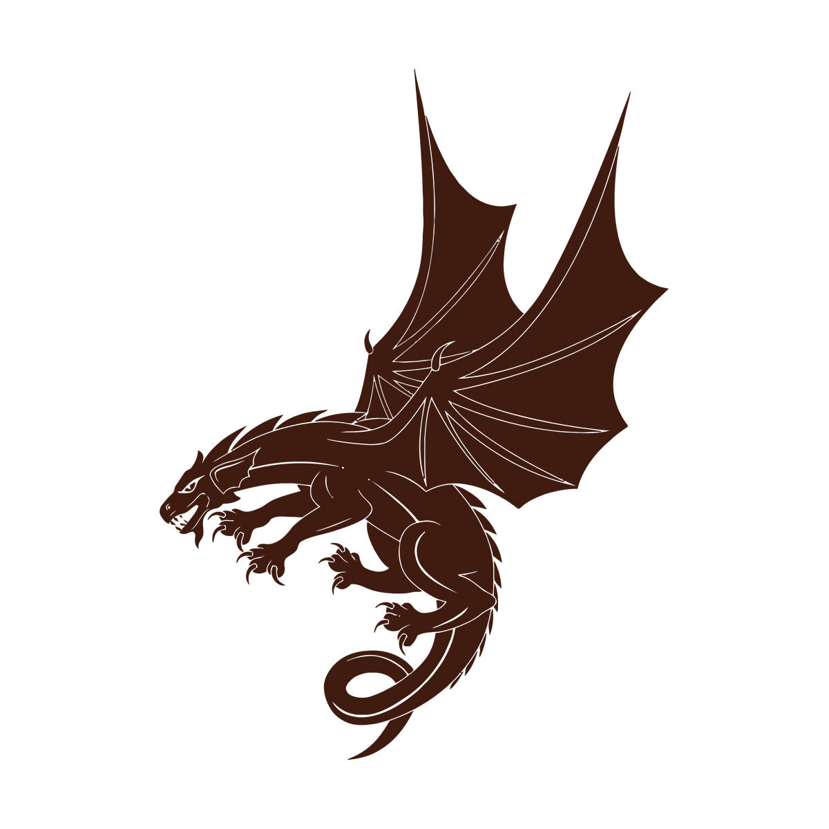 Mural And Wall Vinyl Decal Dragon Fantasy Child Ation Idea Wall Beautification