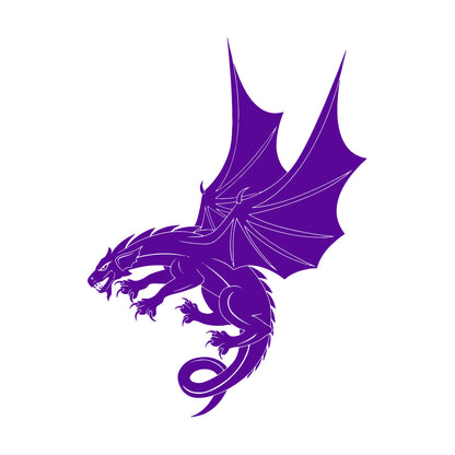 Mural And Wall Vinyl Decal Dragon Fantasy Child Ation Idea Wall Beautification