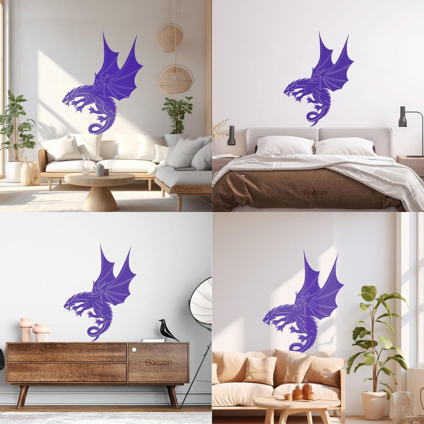 Mural And Wall Vinyl Decal Dragon Fantasy Child Ation Idea Wall Beautification
