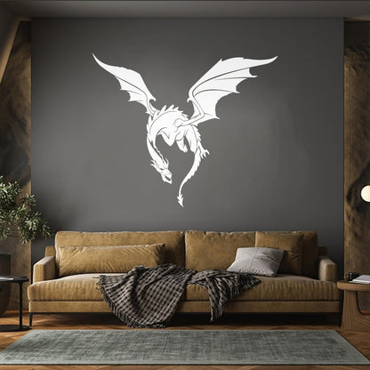 Wall Stickers Paster Paper Dragon Fantasy Beast Monster Fairy Tale Car Body Decoration