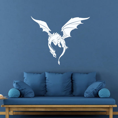 Wall Stickers Paster Paper Dragon Fantasy Beast Monster Fairy Tale Car Body Decoration