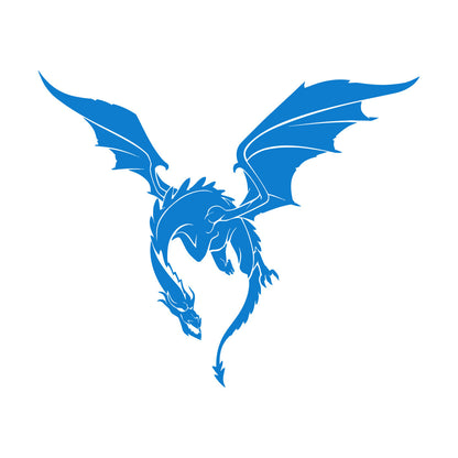 Wall Stickers Paster Paper Dragon Fantasy Beast Monster Fairy Tale Car Body Decoration