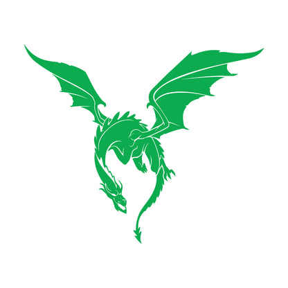 Wall Stickers Paster Paper Dragon Fantasy Beast Monster Fairy Tale Car Body Decoration