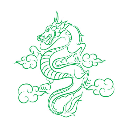 Wall Vinyl Sticker Decor Dragon Fantasy Children'S Kids Tale Window Decals