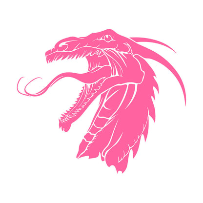 Dragon Fantasy Myth Children'S Kids Fine Carving Stickers Glass Stickers