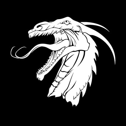 Dragon Fantasy Myth Children'S Kids Fine Carving Stickers Glass Stickers