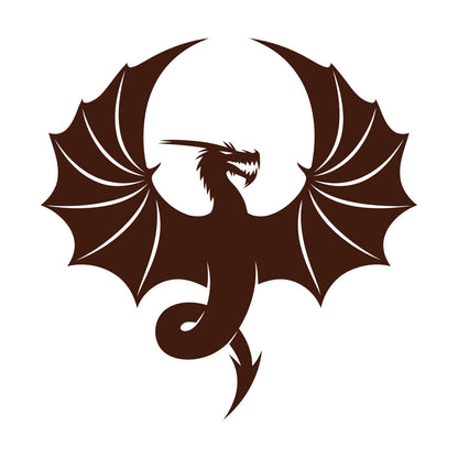 Fine Carving Decals Dragon Fly Fantasy Magical Tattoo Culture