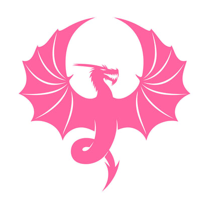 Fine Carving Decals Dragon Fly Fantasy Magical Tattoo Culture