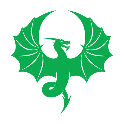 Fine Carving Decals Dragon Fly Fantasy Magical Tattoo Culture