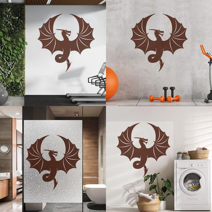 Fine Carving Decals Dragon Fly Fantasy Magical Tattoo Culture