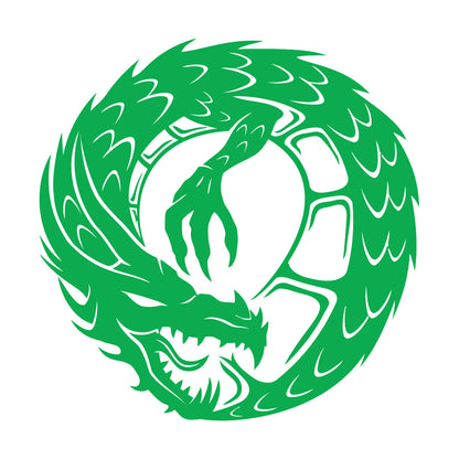 Wall Decals Pvc Dragon Infinity Fantasy Mythical Creature Kids Multi Color Selection