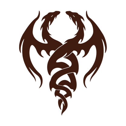 Wall Stickers Paster Paper Dragons Magic Fantasy Childs Can Modify And Add Information