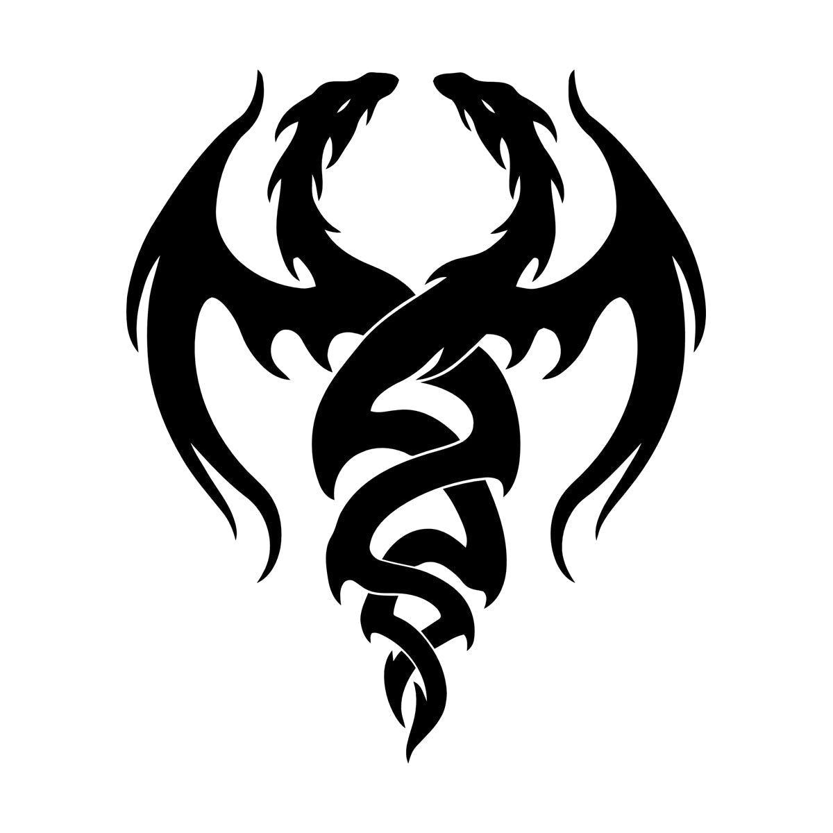 Wall Stickers Paster Paper Dragons Magic Fantasy Childs Can Modify And Add Information