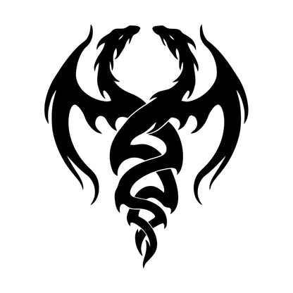 Wall Stickers Paster Paper Dragons Magic Fantasy Childs Can Modify And Add Information