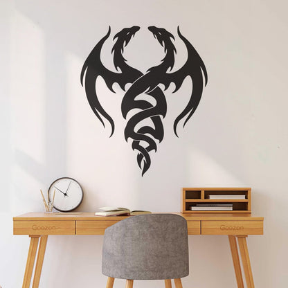 Wall Stickers Paster Paper Dragons Magic Fantasy Childs Can Modify And Add Information