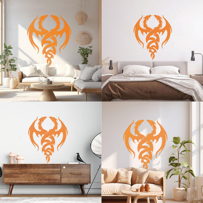Wall Stickers Paster Paper Dragons Magic Fantasy Childs Can Modify And Add Information